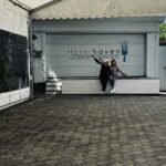Nytt stort telt er på plass i Hotellhaven