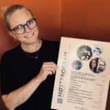 Vanja presenterer høstprogram på Hotellet